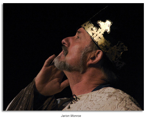 Jarion Monroe as Shakespeare'r Henry IV