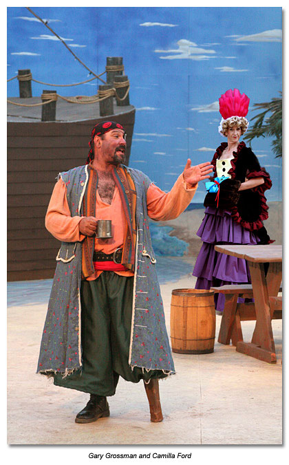 PegLeg Pirate and widow - Shrew
