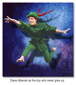 Diane Wasnak as Peter Pan