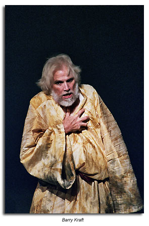 Barry Kraft as King Lear
