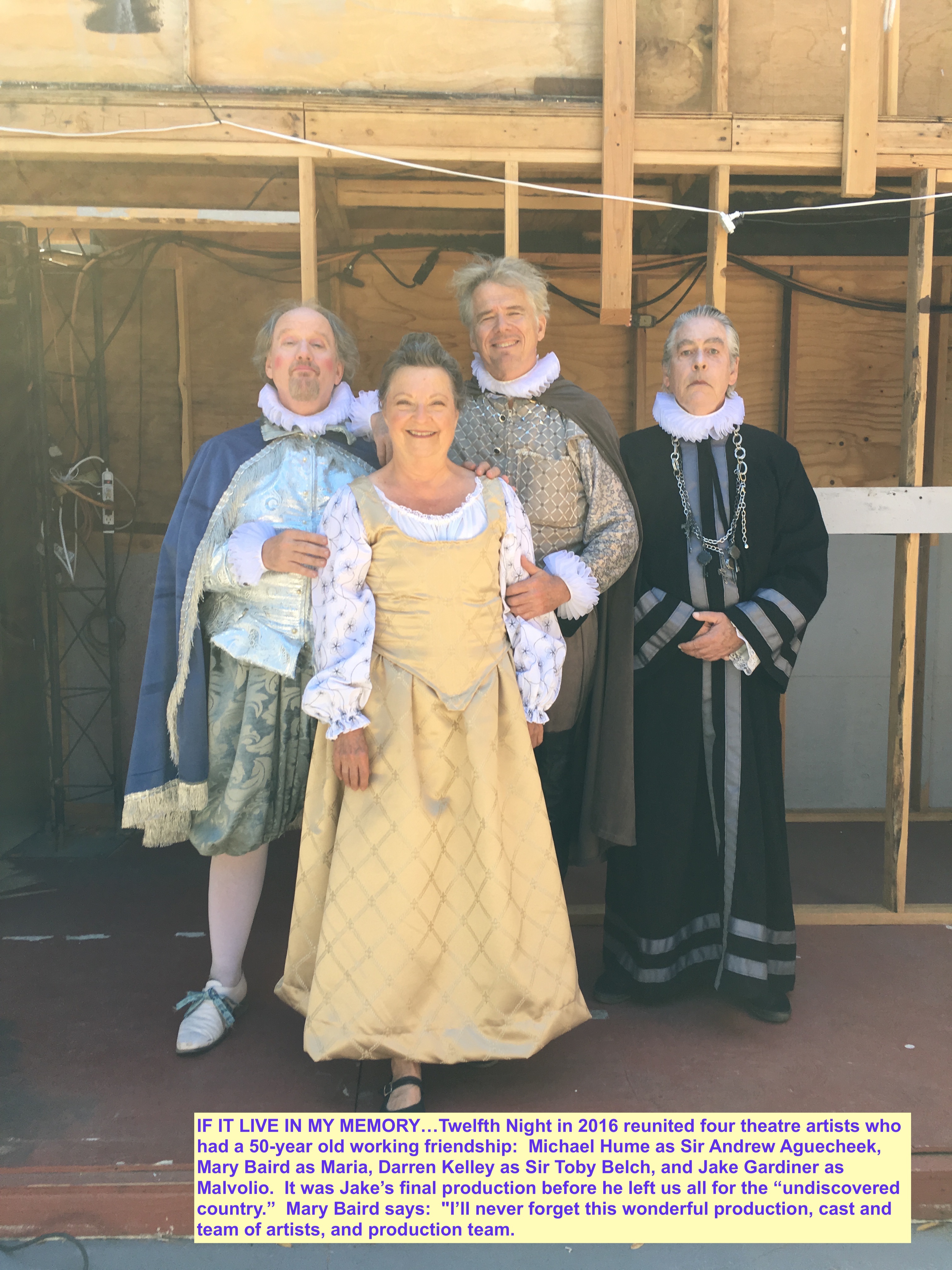 “If It Live in Your Memory” – Your Memories of Marin Shakespeare Company’s first 30 Years